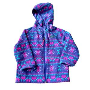 LL Bean Mountain Fleece. Girls size 3T.